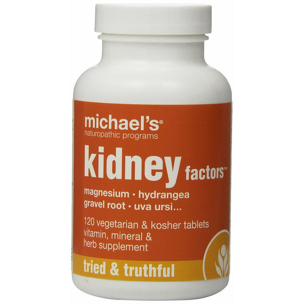 Michael's Naturopathic Programs Kidney Factors Nutritional Supplements, 120 Count