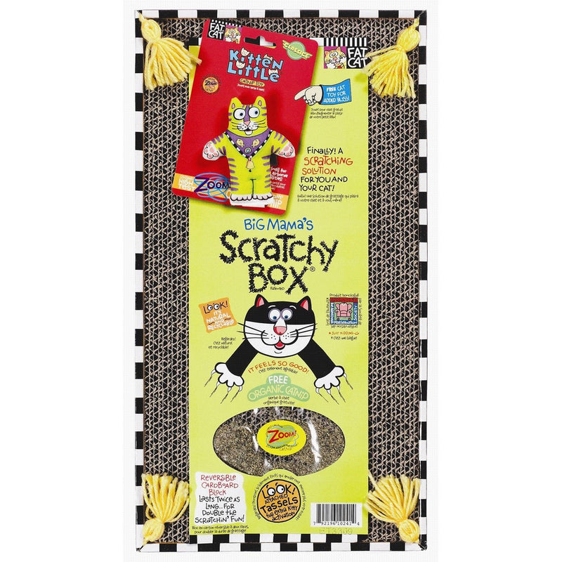 Kitty Hoots Big Mama's Scratchy Box for Cats