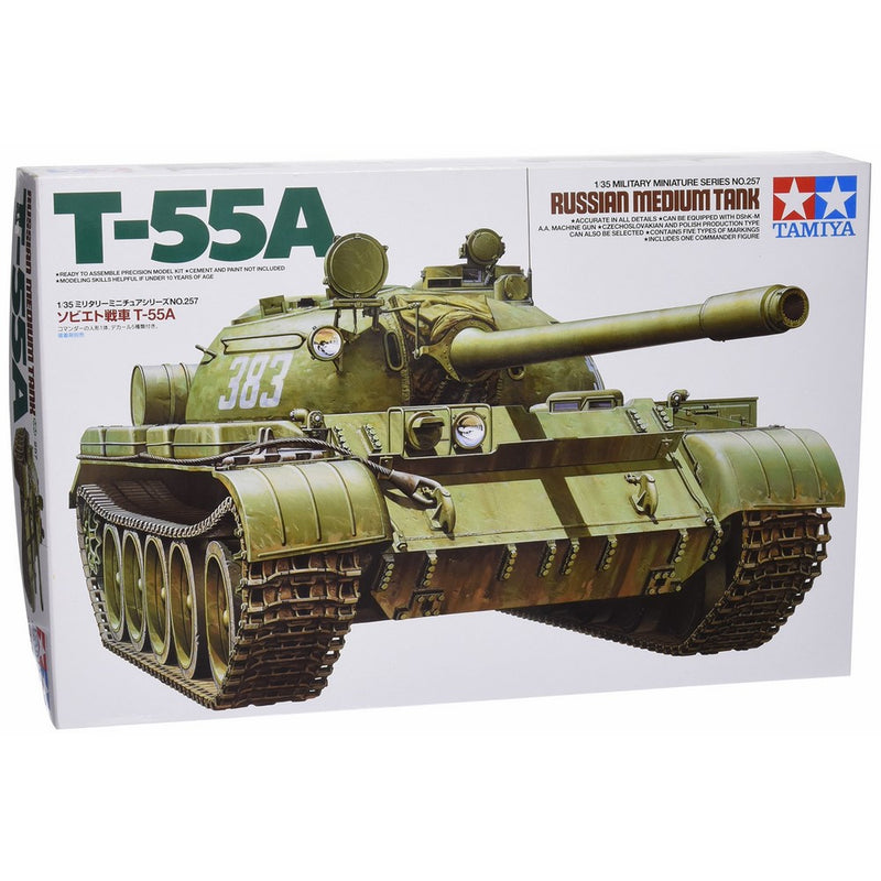 Tamiya Models T-55A Russian Medium Tank