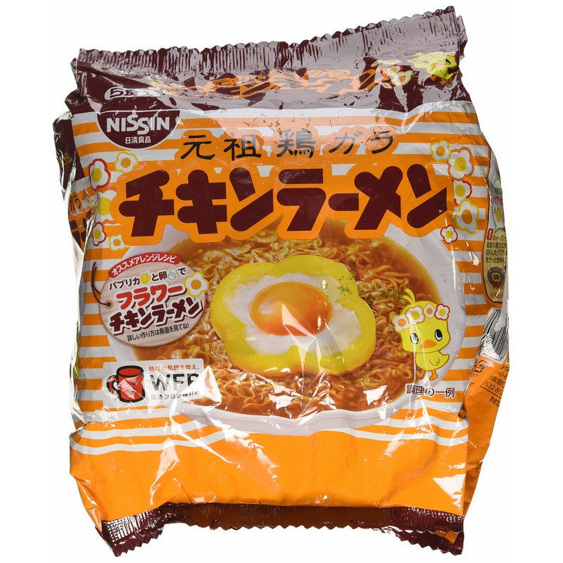 Nissin Chicken Ramen Noodle 85gx5pcs