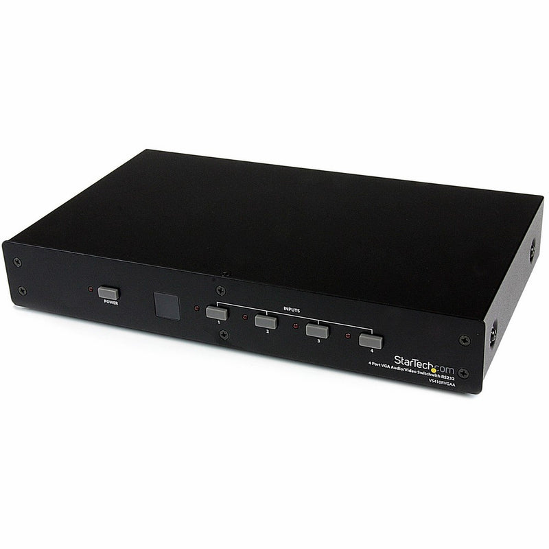 StarTech.com 4PORT VGA Switcher 1920 X 1200 (1080p) & bandwith 650MHz with RS-232