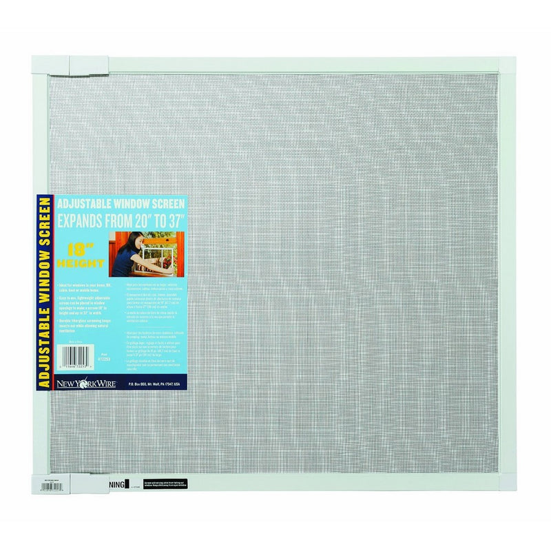 ADFORS Adjustable Screen, 18" x 37", Charcoal