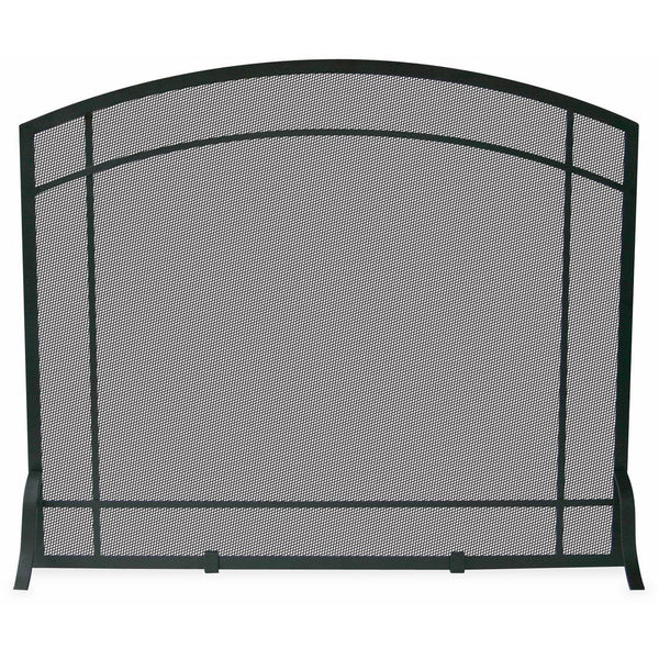 Uniflame, S-1029, Single Panel Black Wrought Iron Mission Screen