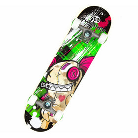 Punisher Skateboards JinxComplete 31-Inch Skateboard All Maple