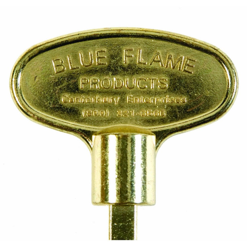 Blue Flame Universal Key 3 " Polished Brass