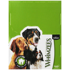 Paragon Whimzees Alligator Dental Treat for Dogs, Small, 100 Count