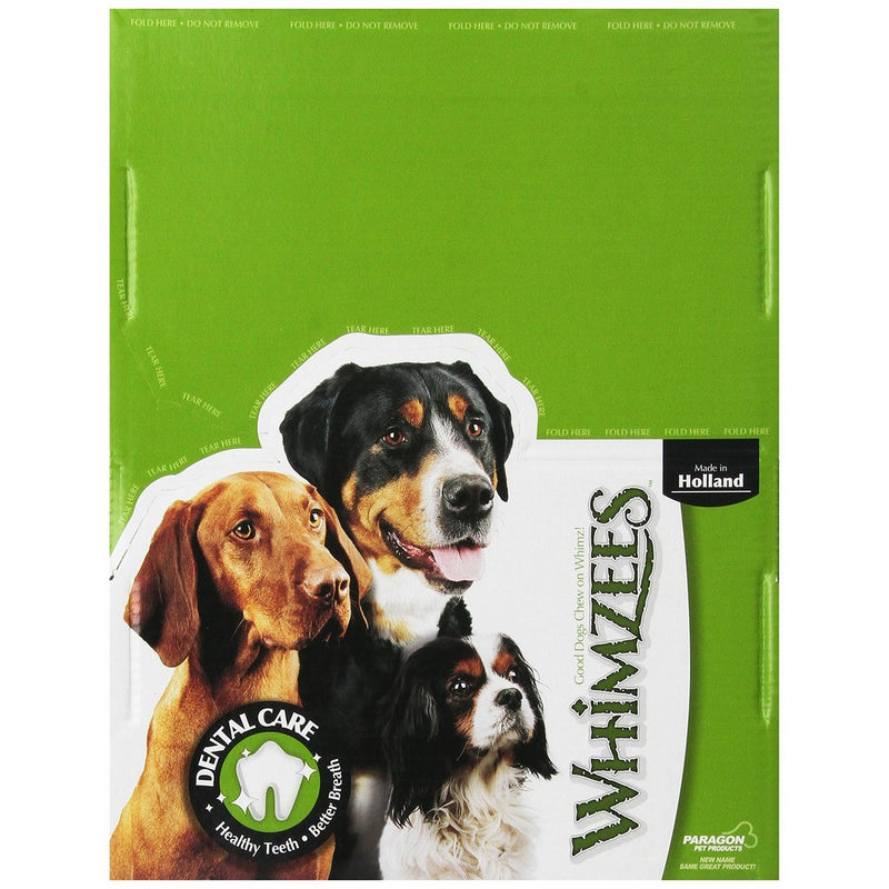 Paragon Whimzees Alligator Dental Treat for Dogs, Small, 100 Count