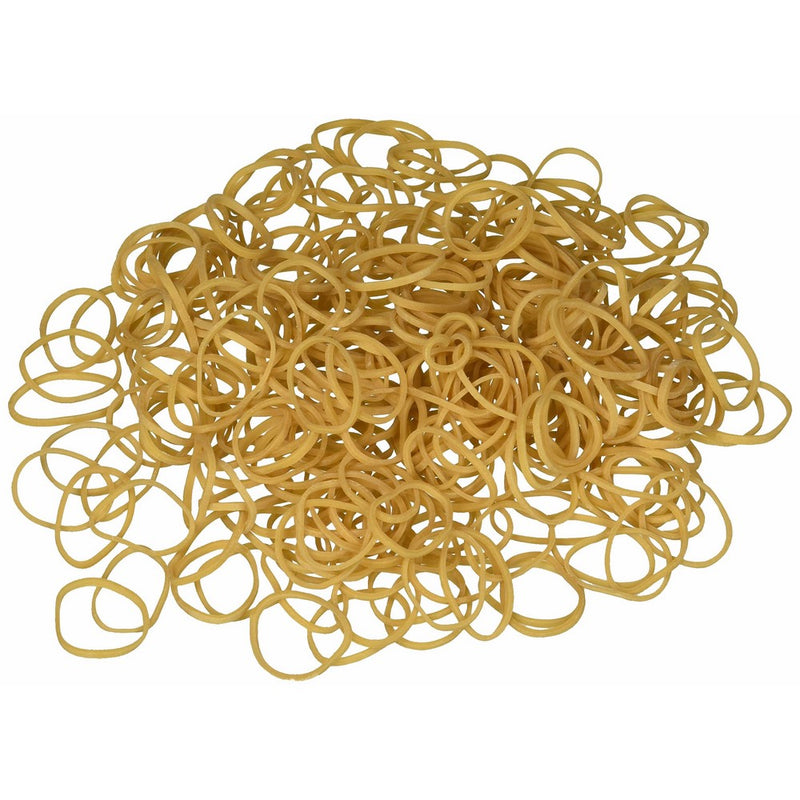 Quality Product By Business Source - Rubber Bands Size 10 1 lb/BG 1-1/4amp;quot;x1/16amp;quot; Natural Crepe