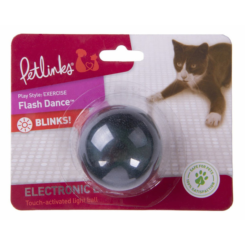 Petlinks Flash Dance Touch Activated Light Ball Cat E-Toy