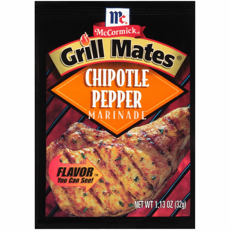 McCormick Grill Mates Chipotle Pepper Marinade, 1.13 Oz (Pack of 12)
