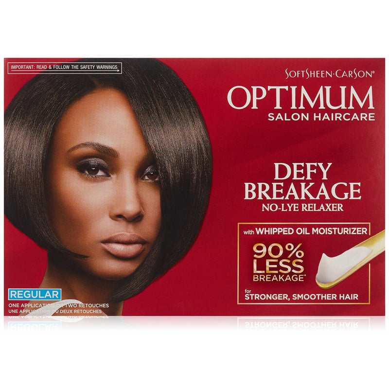 Optimum Care Defy Breakage No-lye Hair Relaxer Regular Strength