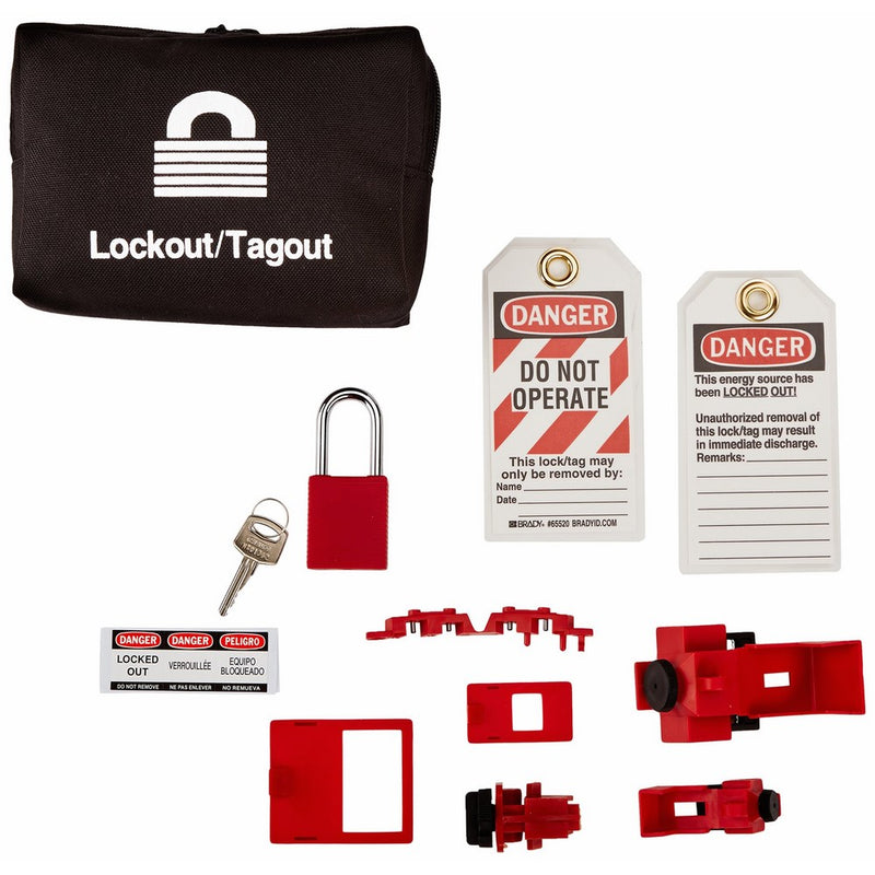 Brady 95538 Basic Breaker Lockout Kit with Lock