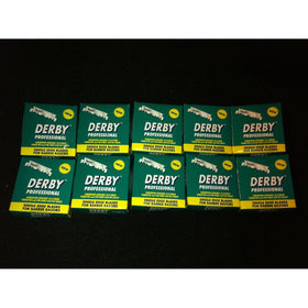 1000 "Derby Professional" Single Edge Razor Blades for straight razor