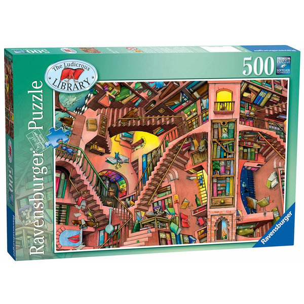 Ravensburger The Ludicrous Library Jigsaw Puzzle (500 Piece)