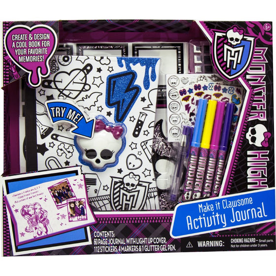 Monster High Activity Journal