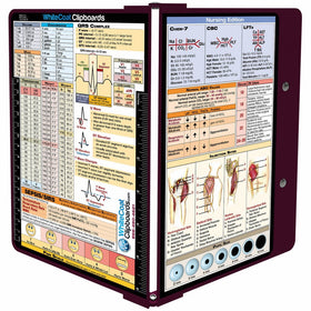 WhiteCoat Clipboard- Wine - Nursing Edition