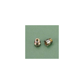 Holley Performance 122-56 Carburetor Jet; Standard Main Jet; 1/4-32 UNF Thread; Hole Size 0.056 in.; Pair;