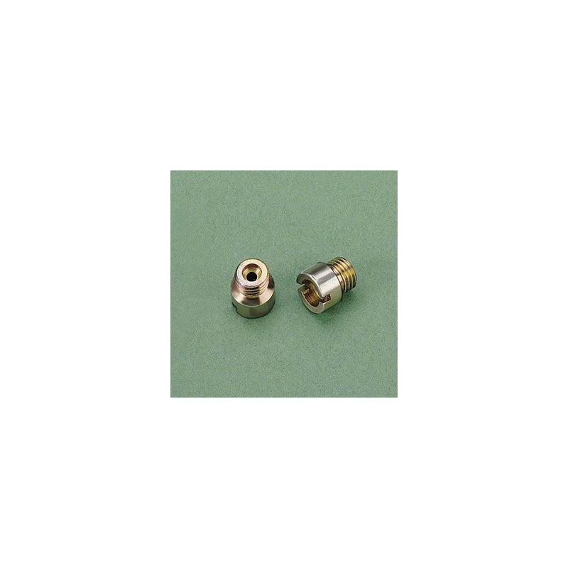 Holley Performance 122-56 Carburetor Jet; Standard Main Jet; 1/4-32 UNF Thread; Hole Size 0.056 in.; Pair;
