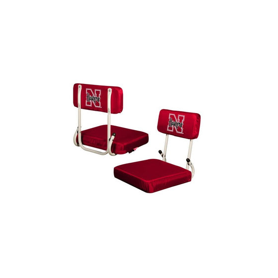 Logo Brands Nebraska Cornhuskers Hardback Stadium Seat