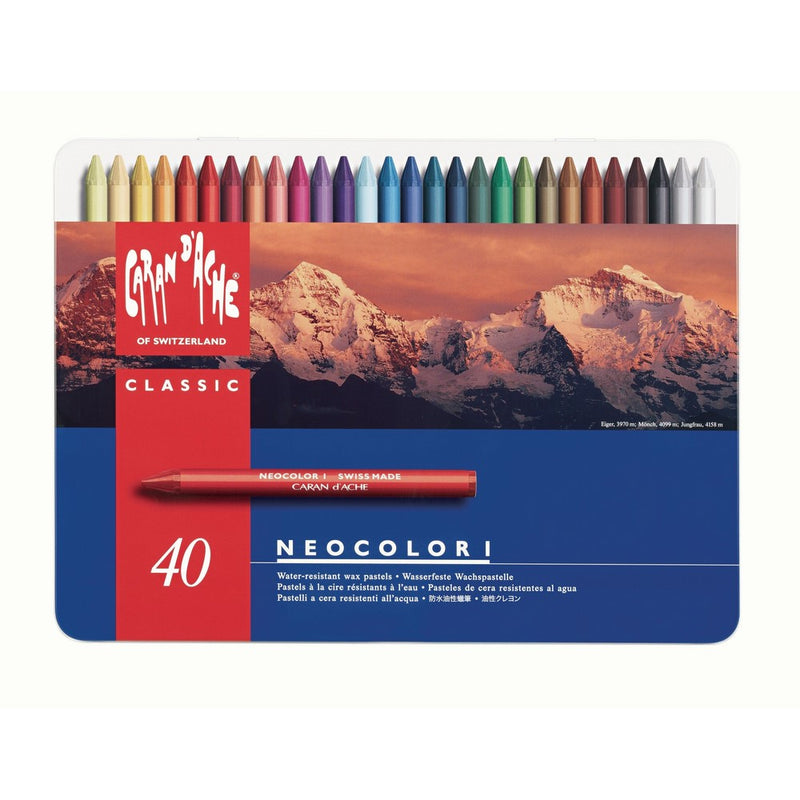 Caran dAche Neocolor Pastels (40 Colors) (7000.340)