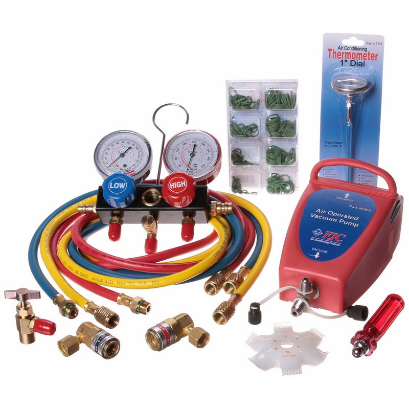 FJC KIT4 Air Conditioning Starter Tool Kit