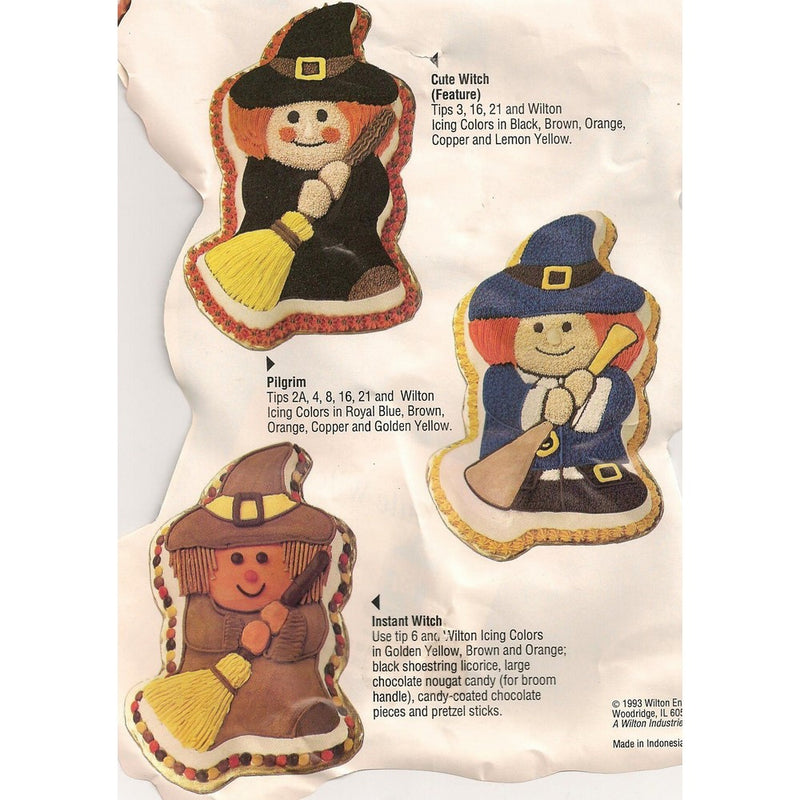 Wilton Cute Witch Cake Pan