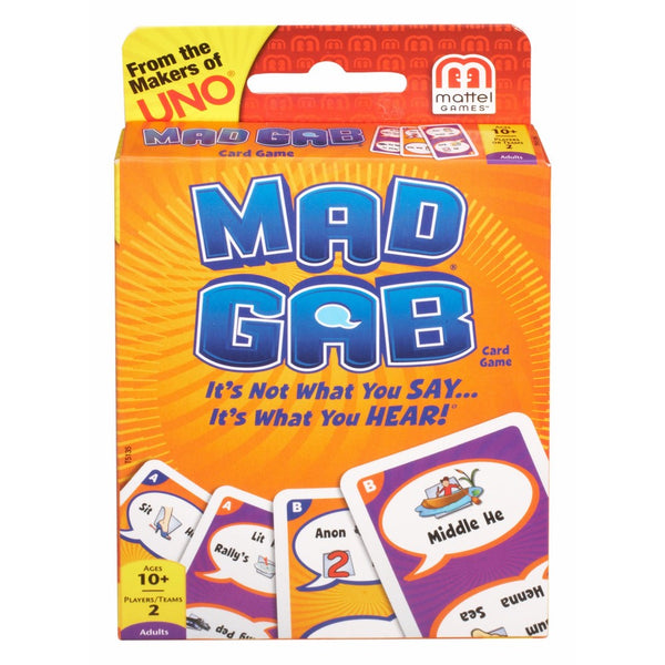 Mattel Games Mad Gab Picto-Gabs Card Game