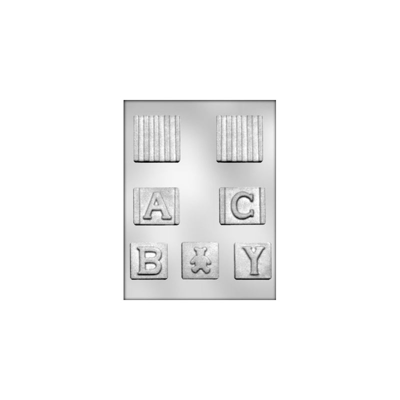 CK Products 2-1/4-Inch 3-D Block Chocolate Mold