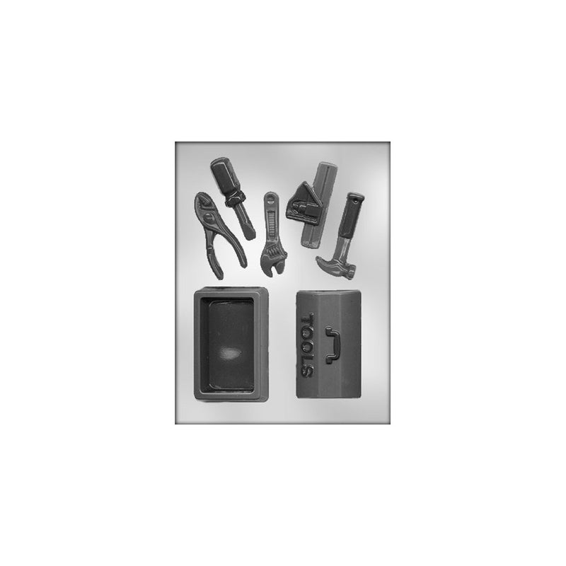 CK Products 3-D Tool Box with 5 Tools Chocolate Mold