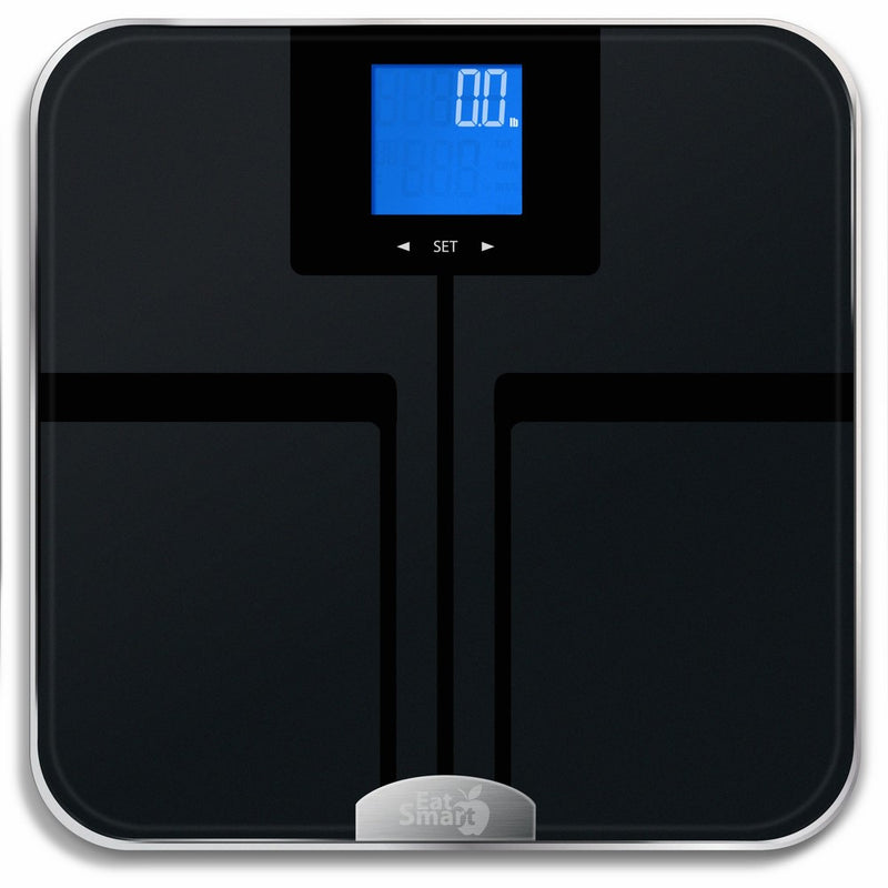 EatSmart Products Precision Getfit Digital Body Fat Scale with Auto Recognition Technology