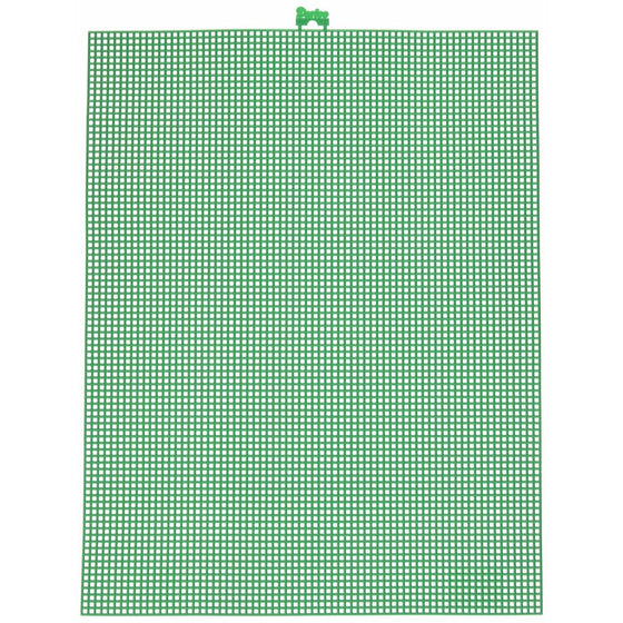Darice 33900-11, 1 Piece, Mesh Plastic Canvas, Christmas Green
