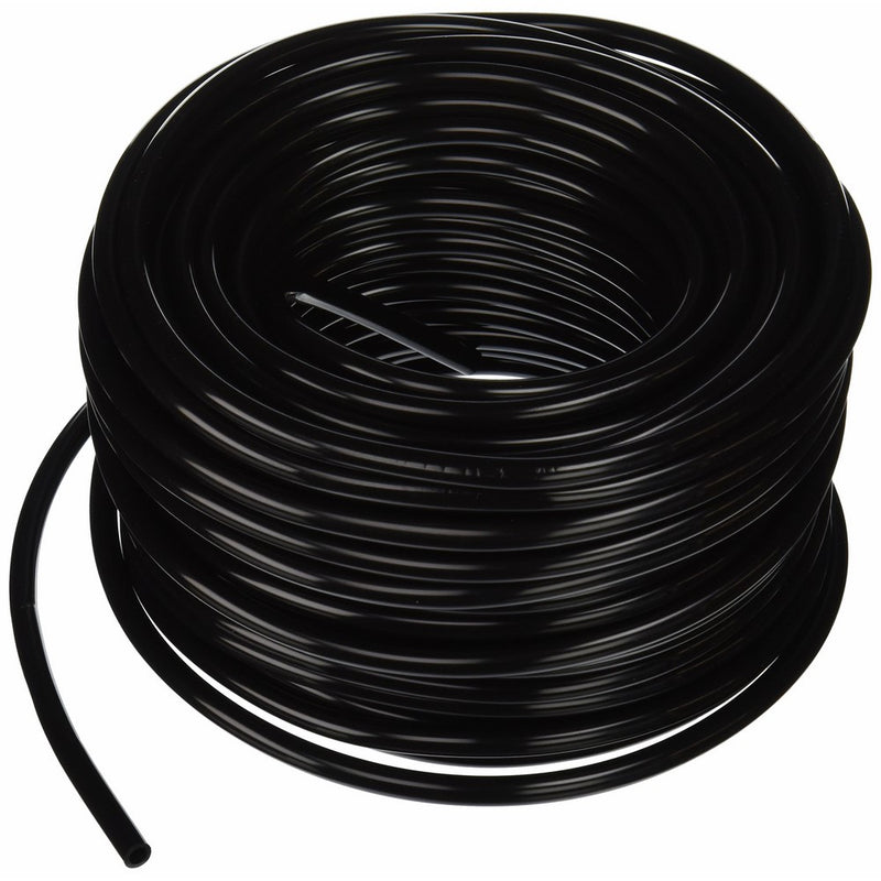 Hydro Flow 100 ft Vinyl Tubing, Black - 3/16 ID x 1/4 OD