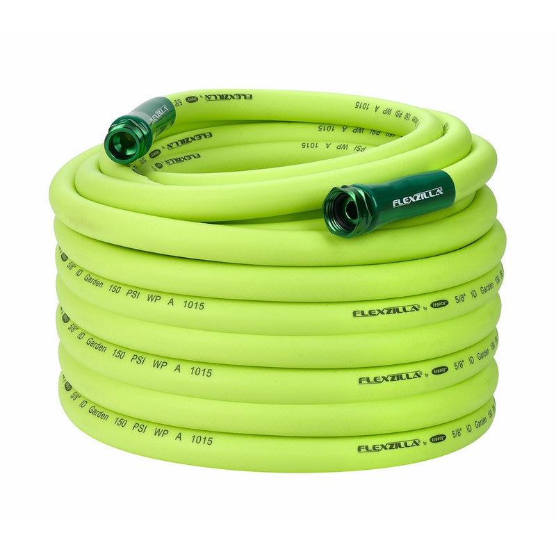 Flexzilla Garden Hose, 5/8 in. x 100 ft, Heavy Duty, Lightweight, Drinking Water Safe - HFZG5100YW