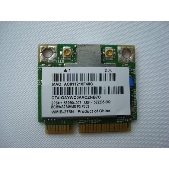 DW1520 BCM4322 Dell Wireless 1520 Wifi AGN Half Size card Broadcom BCM94322HM8L