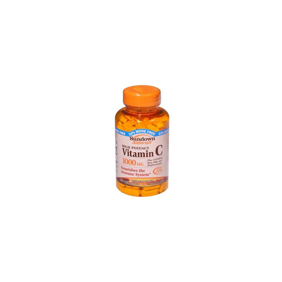 Sundown Vitamin C 1000 MG High Potency 133 Caplets