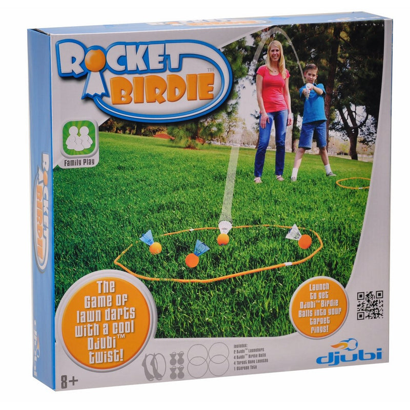 Djubi Rocket Birdie - Lawn Darts Outdoor Games