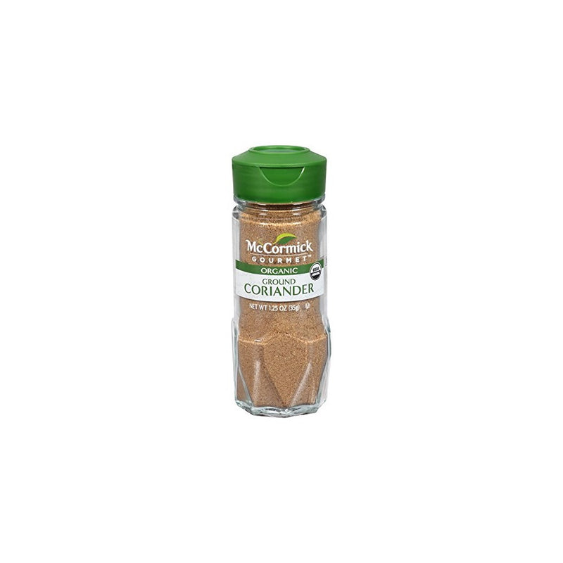 McCormick 1% Organic, Ground Coriander, 1.25-Ounce Unit (Packaging May Vary)