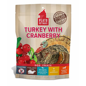 PLATO PET TREATS 595163 Eos Turkey/Cranberry for Pets, 12-Ounce