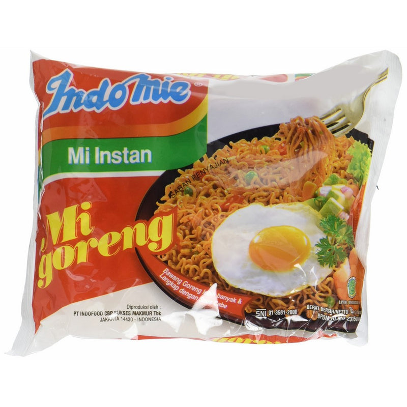 Indomie Mi Goreng Instant Noodle 3 oz - (Pack of 30) (Packaging May Vary)