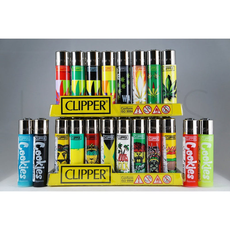 20 Brand New Full Size Refillable Original Clipper Lighters