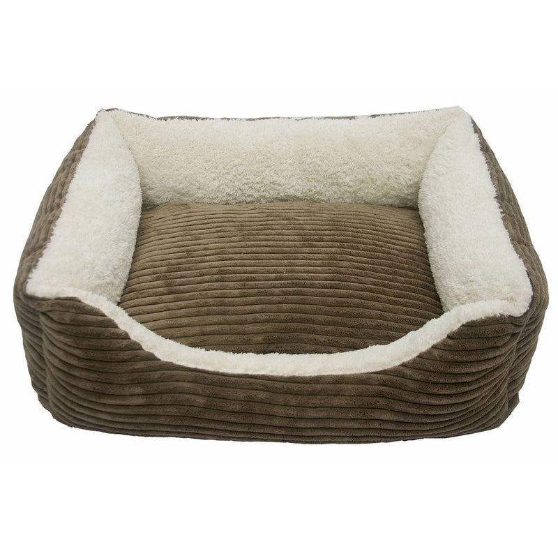 Iconic Pet Luxury Lounge Pet Bed, Small, Dark Moss