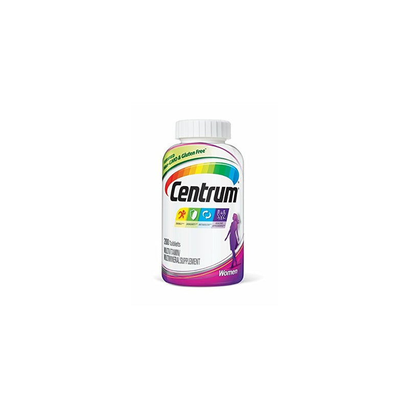 Centrum Women (200 Count) Multivitamin/Multimineral Supplement Tablet, Vitamin D3