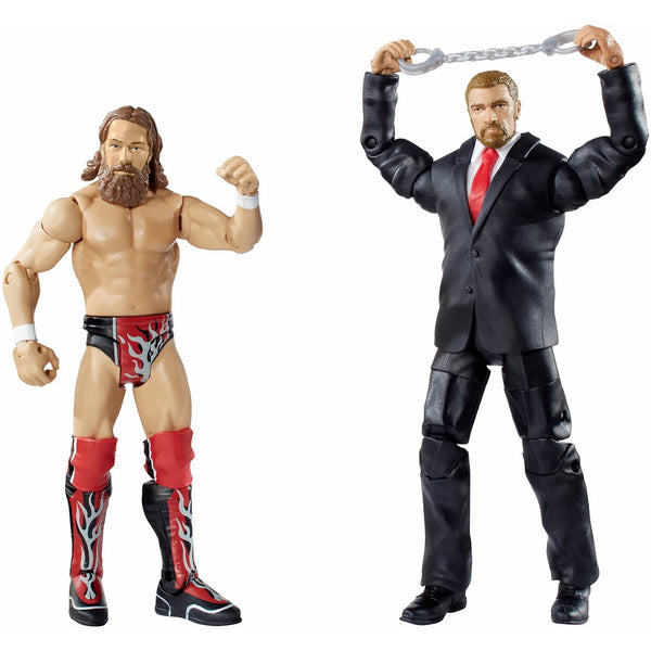 WWE Battle Pack Series #32 - Daniel Bryan vs. Triple H Action Figure (2-Pack)