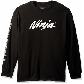 Factory Effex (17-87114) Ninja Long Sleeve T-Shirt (Black, Large)