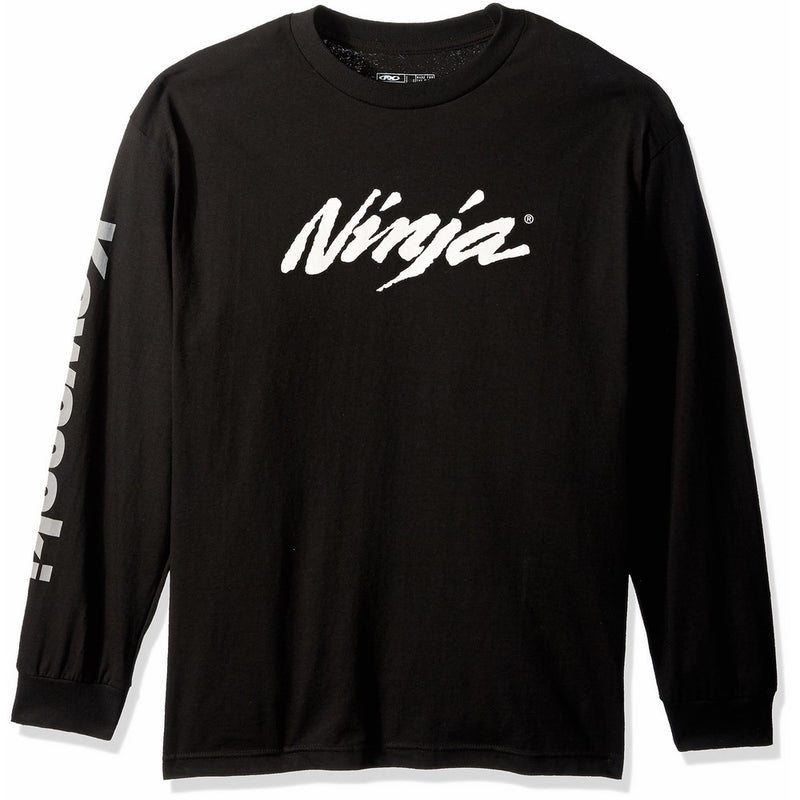 Factory Effex (17-87114) Ninja Long Sleeve T-Shirt (Black, Large)