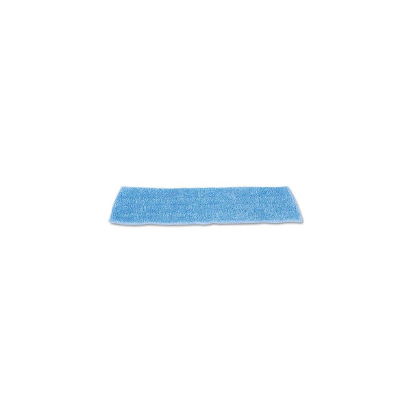 Rubbermaid Commercial HYGEN Q409BLUEA Economy Wet Mopping Pad Microfiber 18" Blue