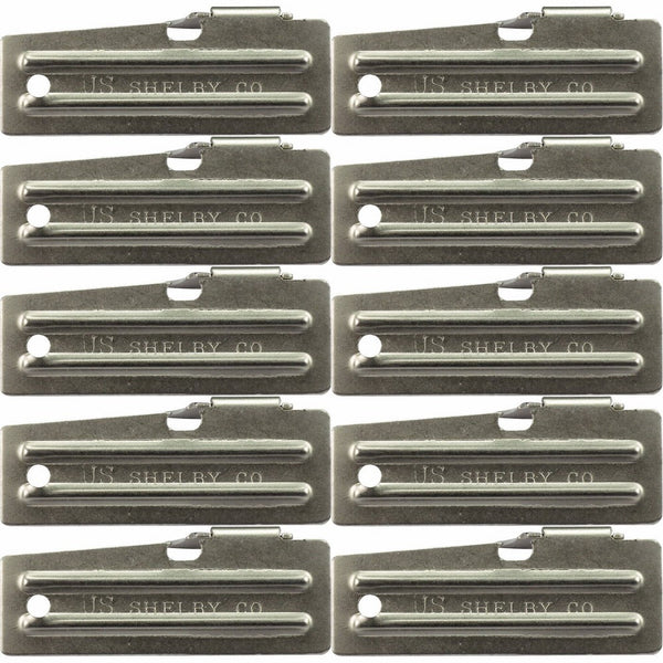 10 Pack Survival Kit Can Opener, Military, P-51 Model