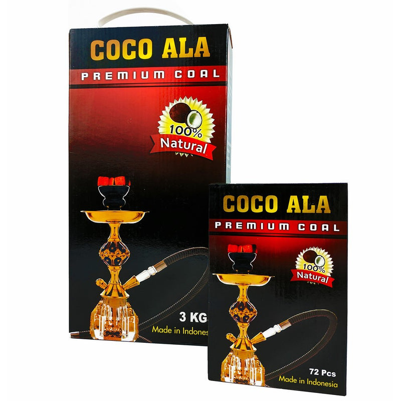 Coco Ala Charcoal 100% Natural Coconut Hookah Shisha Coal Narguile Coals (216)