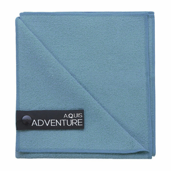 Aquis - Adventure Microfiber Sports Towel, Quick-Drying Quick-Drying Comfort For Running, Racquet Sports or Golf, Seafoam (Medium/15 x 29 Inches)