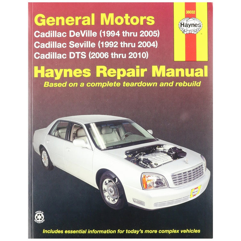 Haynes General Motors: Cadillac DTS,Deville and Seville (92-10) Manual (38032)